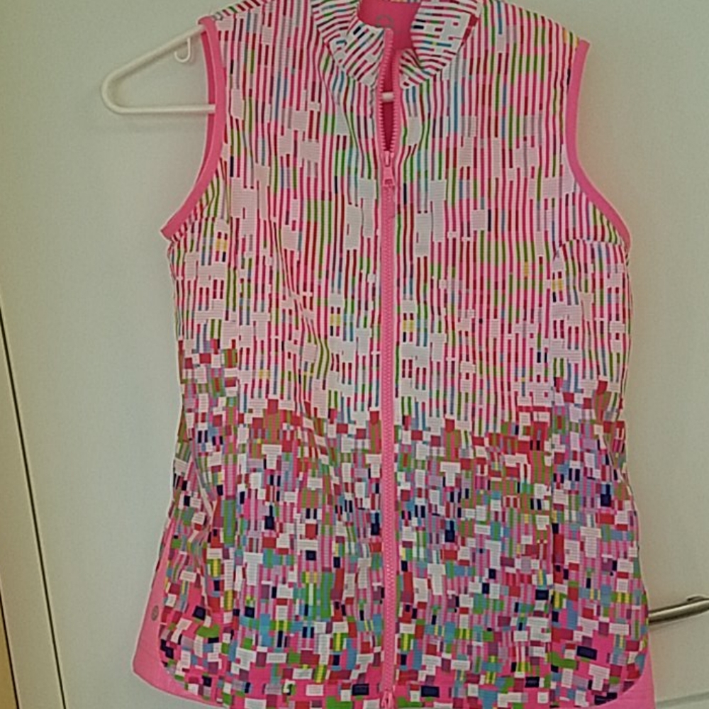 Colorful and fun nylon vest